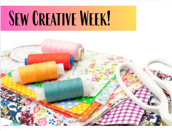 Level 3 Sewing Camp June 29-July 3 Sew Creative Week!