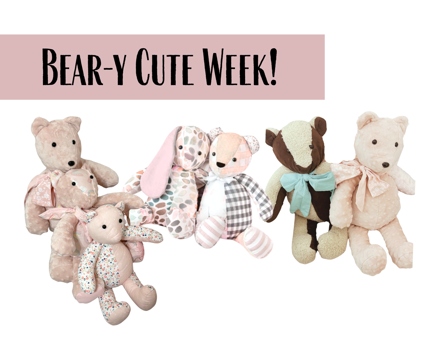 Level 2 Sewing Camp June 29-July 3 Bear-y Cute Week!